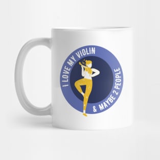 Introverted Violinist Mug